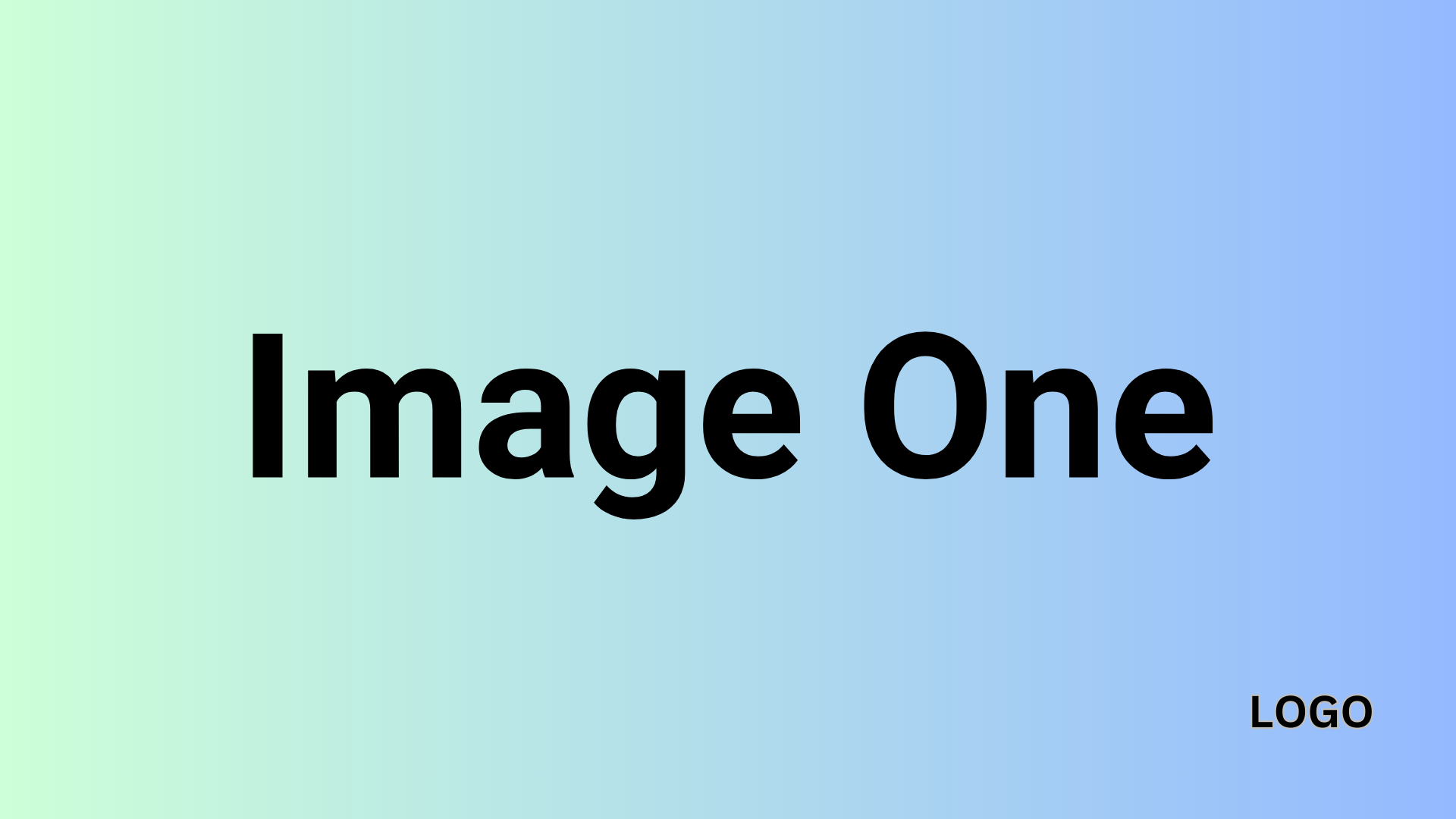 slider one